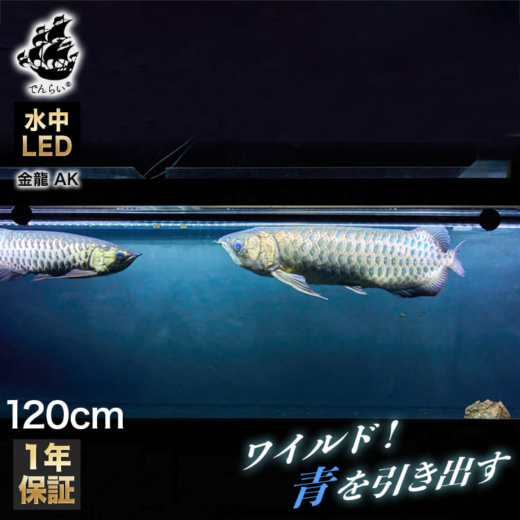 煌LED水中LEDライト 120センチ 水中ライト 煌 120水槽用