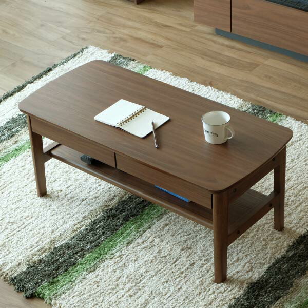 楽天市場】テーブル ローテーブル 引き出し センターテーブル 幅90 高