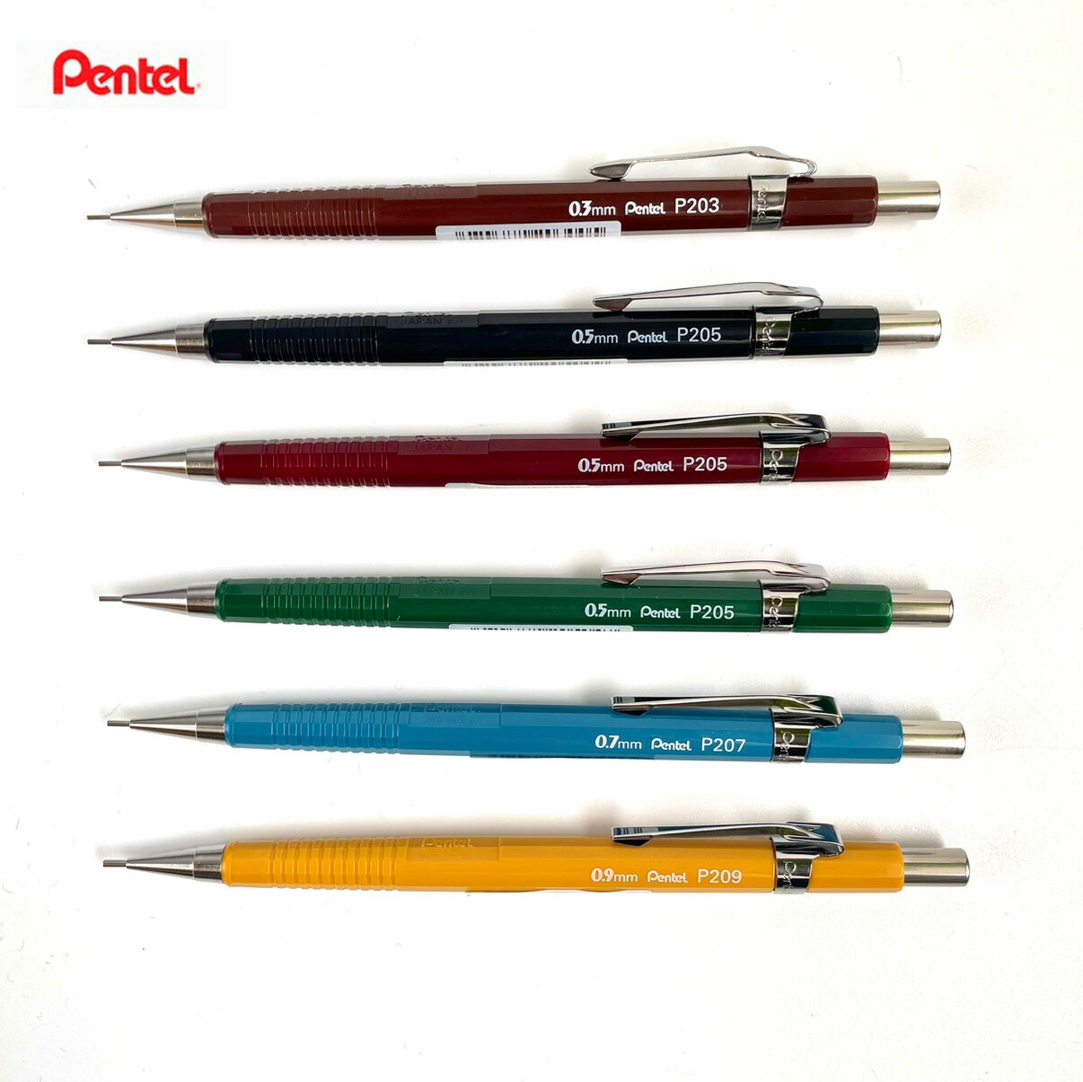 楽天市場】ぺんてる シャープペンシル P205 P203 P207 P209 シャープ