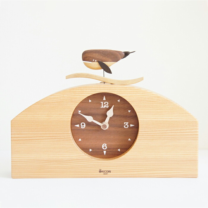 楽天市場】KICORI くじらの時計 k121 木の時計 プレゼント キコリ 木製