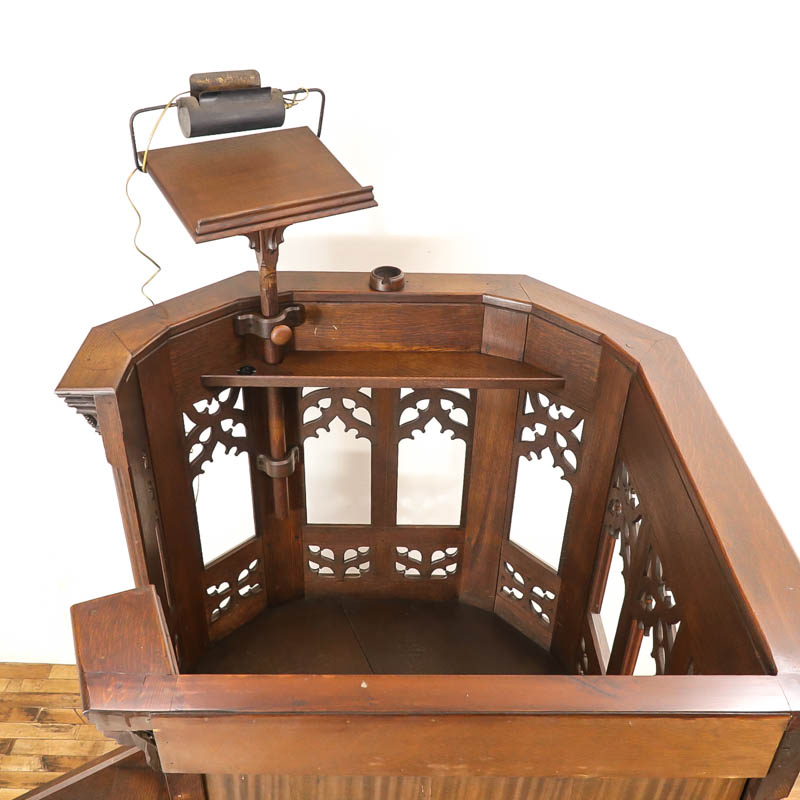 楽天市場】アンティーク プルピット 説教壇 説教台 教壇 講壇 朗読台