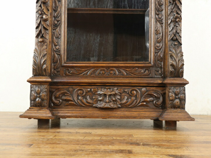 楽天市場】アンティーク ショーケース ガラスショーケース ガラス棚