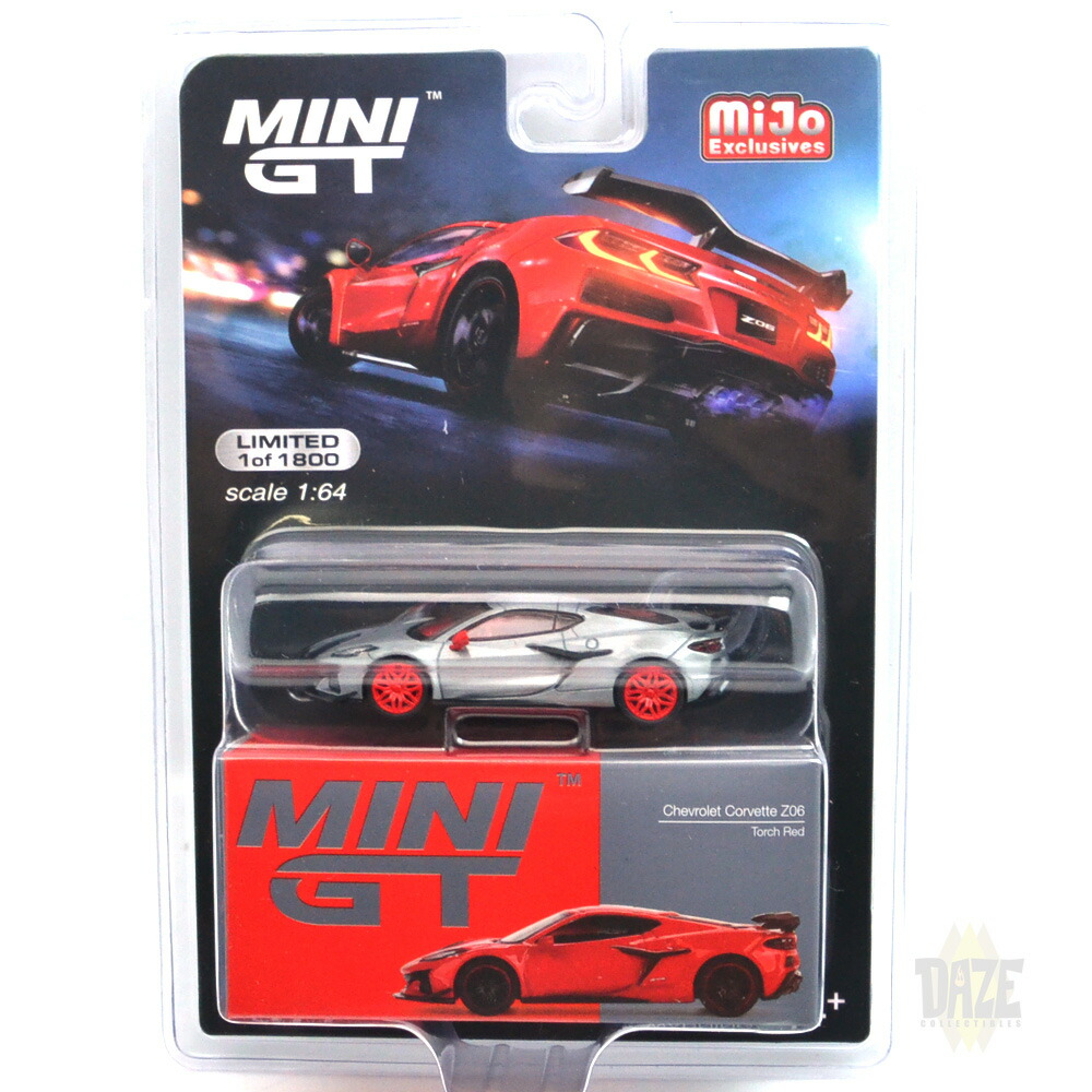 楽天市場】MINI-GT 1/64 MiJo TOYS - 2023 CHEVROLET CORVETTE ZX06