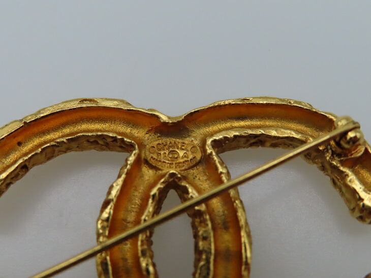 楽天市場】【値下げ】 シャネル CHANEL ブローチ ココマーク 溶岩