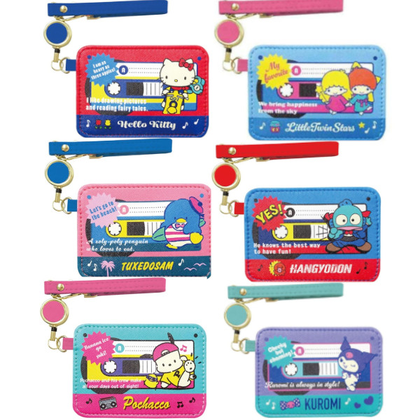 楽天市場】サンリオ ヴィンテージレトロ リール付きパスケース