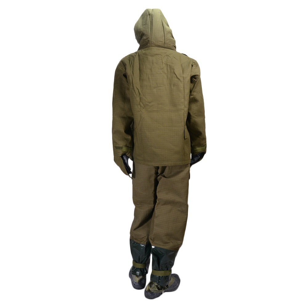 楽天市場】チェコ軍放出品 ケミカルスーツ 全身セット 収納バッグ付