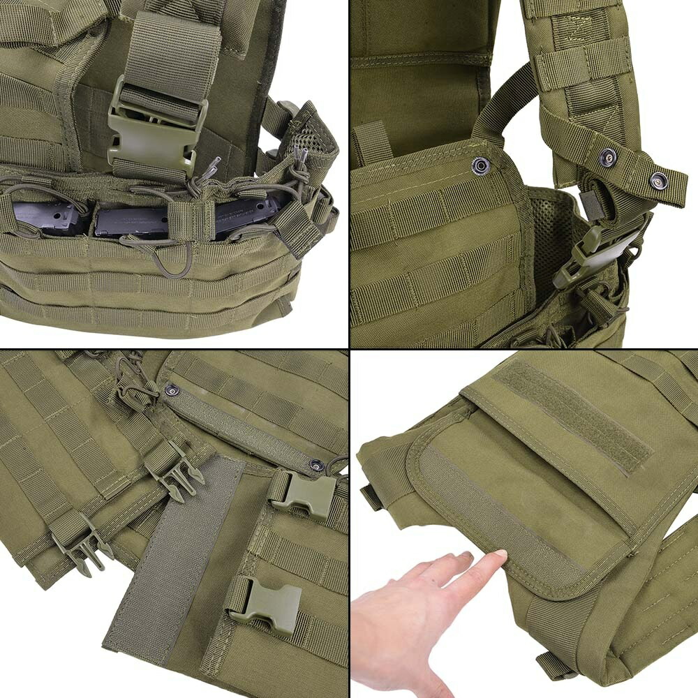 楽天市場】CONDOR チェストリグ CS モジュラー チェストセット