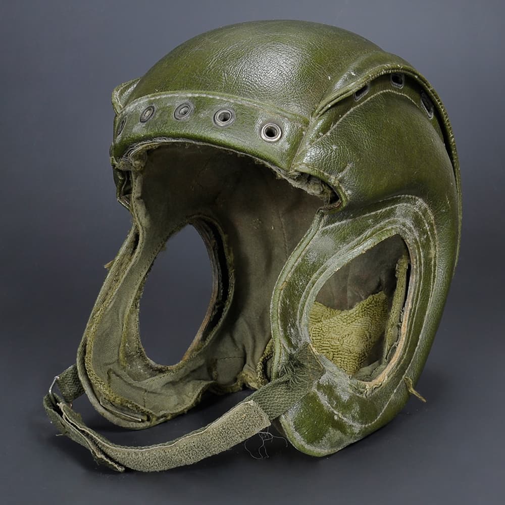 戦車 帽 タンカー ヘルメット フランス軍放出品 タンカースヘルメット