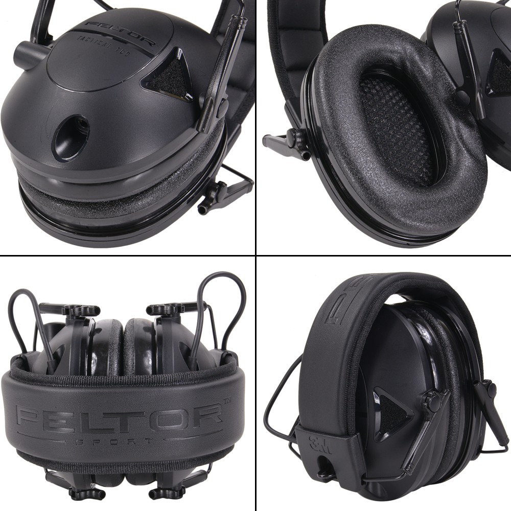 楽天市場】PELTOR 電子防音イヤーマフ NRR22 タクティカル100 ペルター