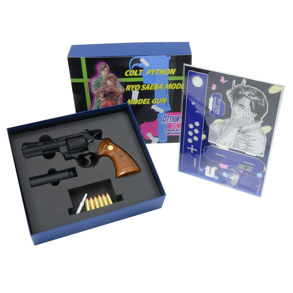 COLT PYTHON RYO SAEBA Model ガスガン 木製グリップ付 COLT PYTHON