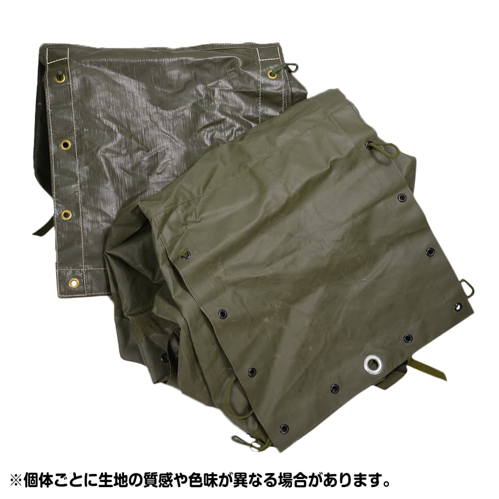 楽天市場】チェコ軍放出品 PVC ダッフルバッグ 大容量95L オリーブ