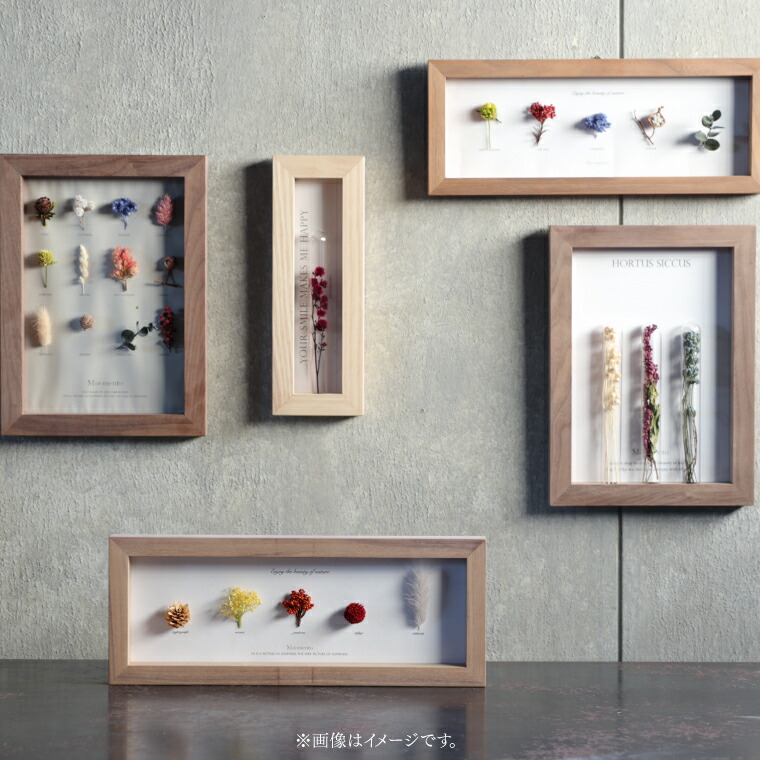 楽天市場】お花付 すぐ飾れる フラワーフレーム Moemento ボタニカル