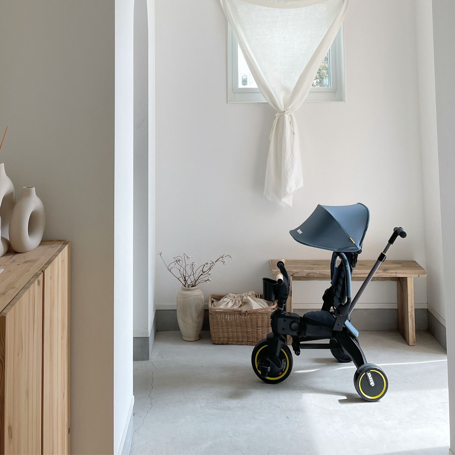 のの様doona Liki TrikeリキトライクS5プレミアム折りたたみ三輪車