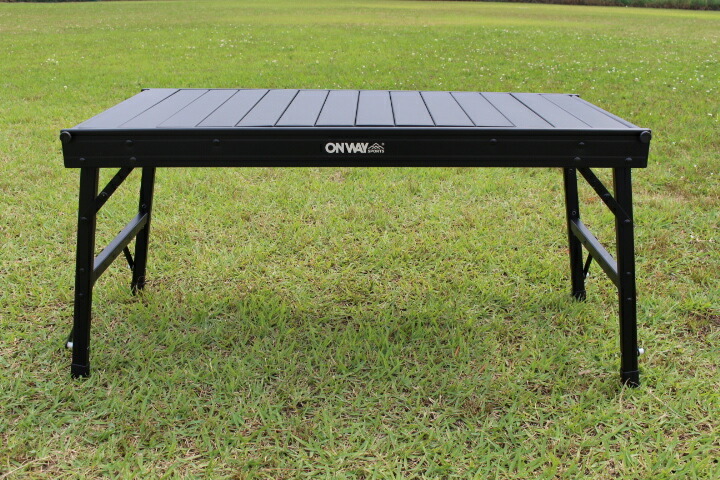 ONWAY SPORTS アルミ IGTローテーブル OW-8242 ブラック ONWAY SPORTS