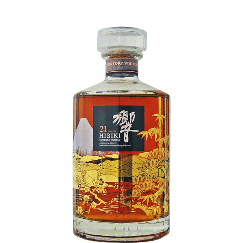 SUNTORY サントリー 響21年 花鳥風月 意匠ボトル 700ml 空港限定