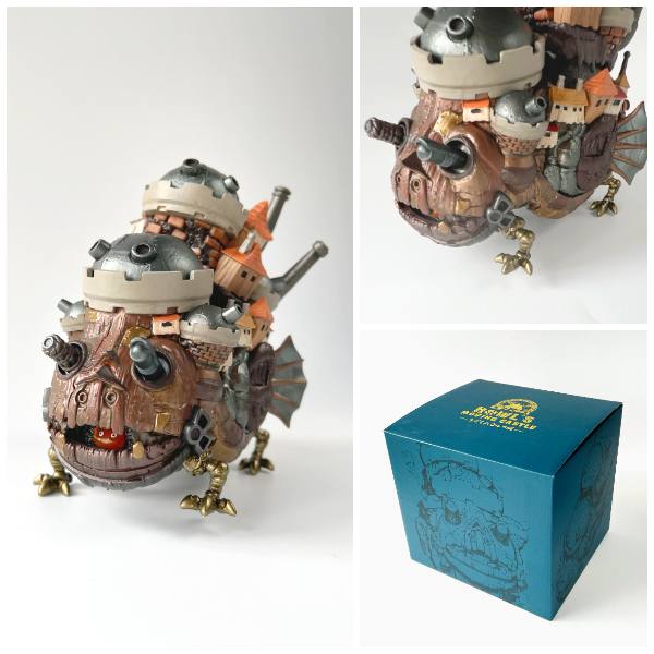 宮崎駿 映画 ハウルの動く城 彫刻フィギュア 宮崎駿 映画 ハウルの動く