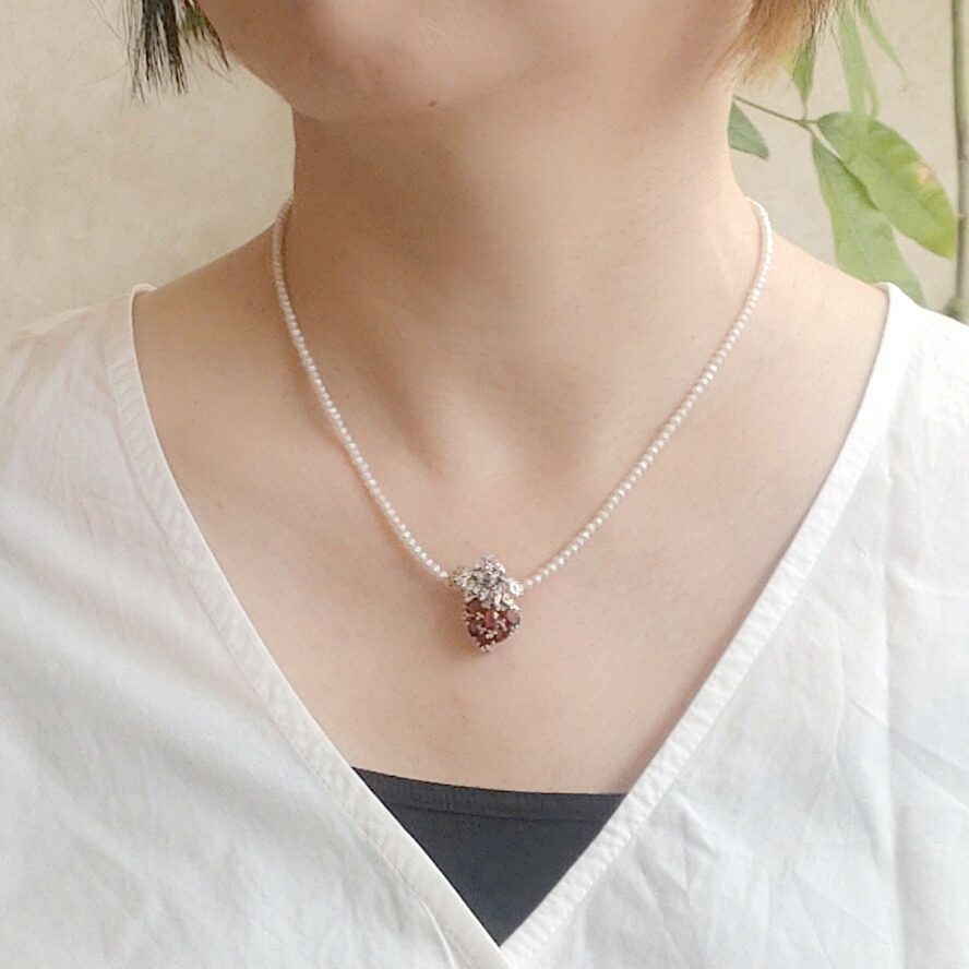 楽天市場】在庫完売後22,300円になります【碌山】 シルバー ガーネット