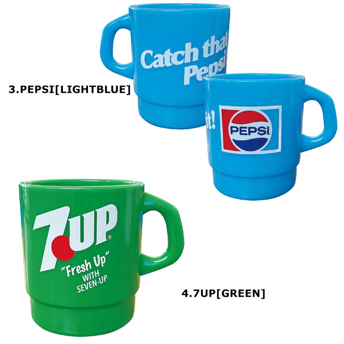 PEPSI 黒と青のドット柄カップ PEPSI 黒と青のドット柄カップ 【公式通販】