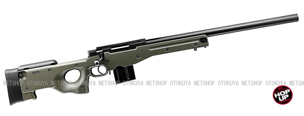 最終値下げ 東京マルイL96 AWS O.D.ストック スコープ 予備マガジン付