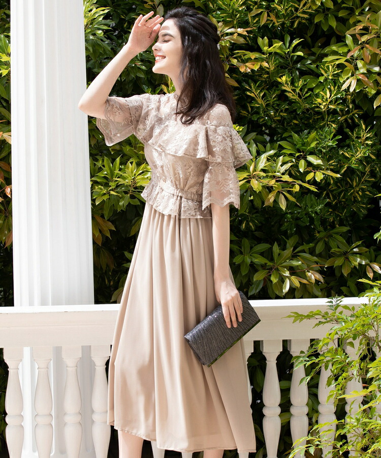 楽天市場】【5994円40%OFFで】パーティードレス 披露宴 結婚式 二次会