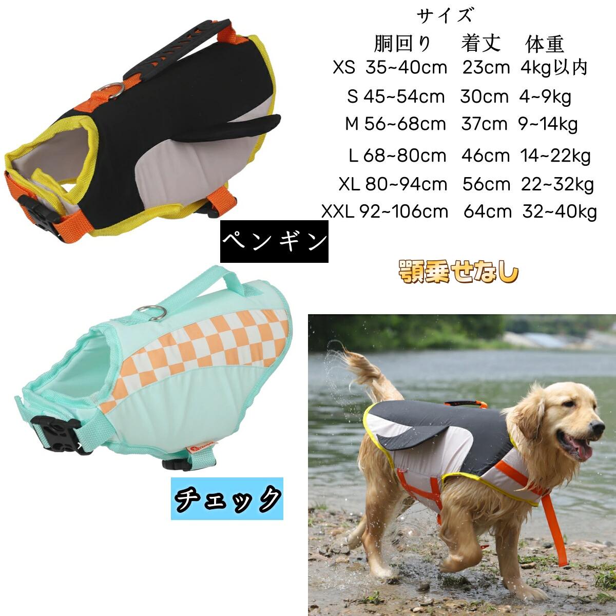 楽天市場】【2点購入で400円OFF】犬 ライフジャケット 中型犬 大型犬