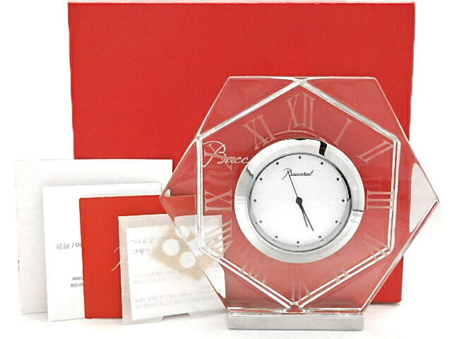 楽天市場】Baccarat バカラ アビスクロック 置時計 2603721 クォーツ