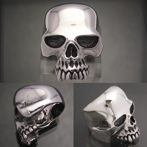 楽天市場】BNS特製 キーススカルリング シルバー925 : ブライトネス