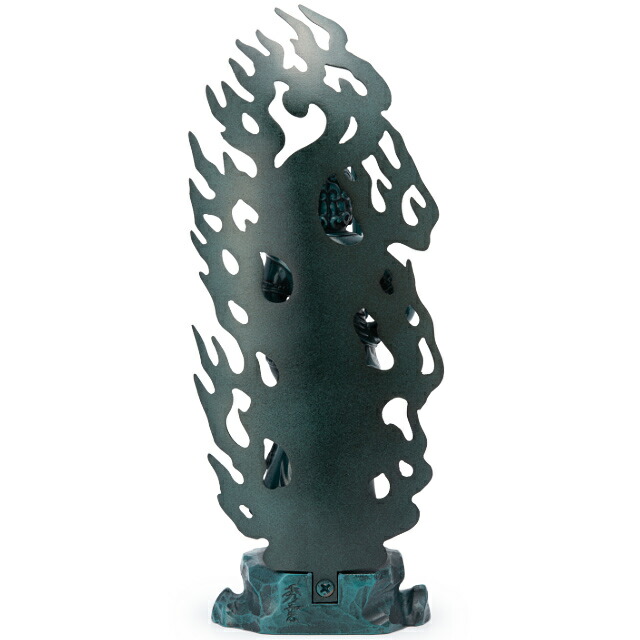 楽天市場】不動明王 合金製青銅色 21cm【牧田秀雲作】 高さ21cm×巾7.5