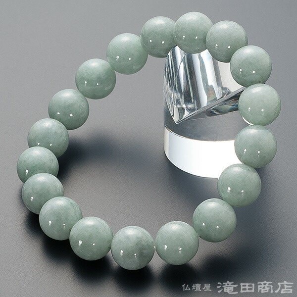 楽天市場】【特選腕輪念珠】 数珠 ブレスレット ビルマ翡翠 12mm玉
