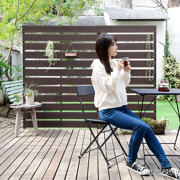 楽天市場】フェンス 目隠し 人工木 幅90/120 高さ150/180cm 選べる4