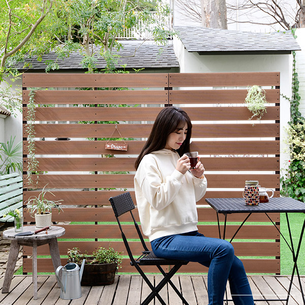 楽天市場】フェンス 目隠し 人工木 幅90/120 高さ150/180cm 選べる4