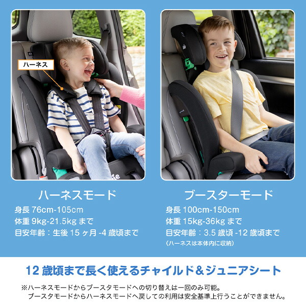 楽天市場】ジョイー Joie ジュニアシート エレベート R129(適応身長76