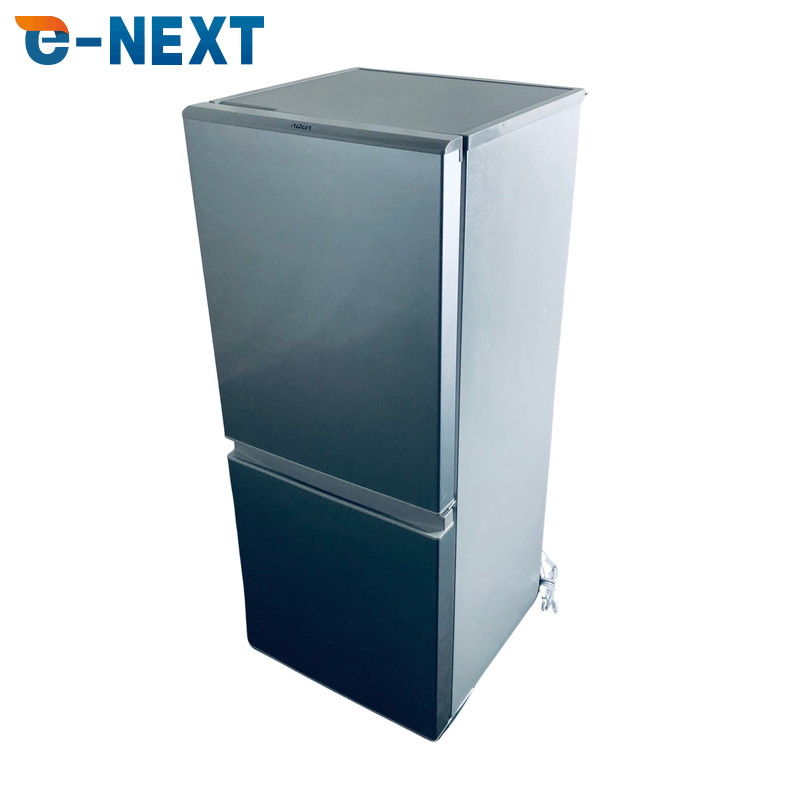 AQUA 2ドア冷蔵庫 126L 自動霜取り AQR-J13K（S）形 2021年製