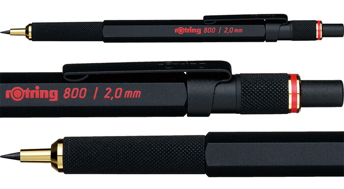 楽天市場】【メール便可 2個まで】＼2mm 芯ホルダー／ロットリング