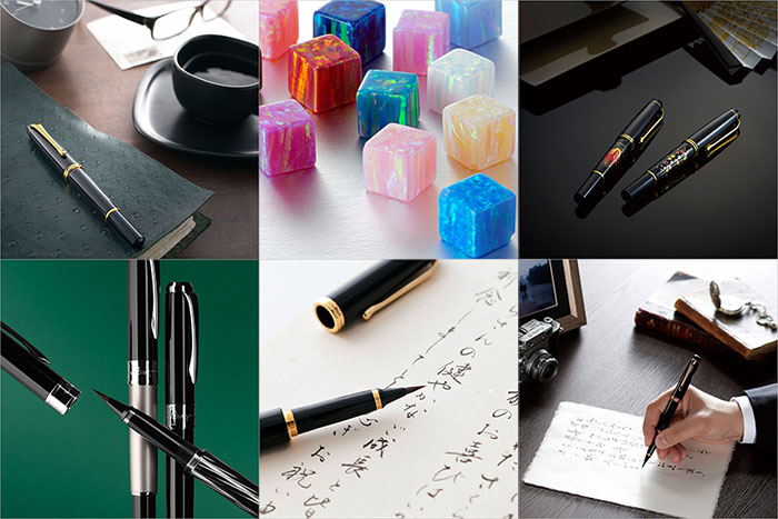 楽天市場】呉竹 kuretake / くれ竹万年毛筆 夢銀河 鹿角（古代日本茜