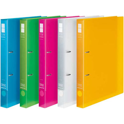 楽天市場】コクヨ / リングファイル(スリムスタイル・クリアカラー) A4