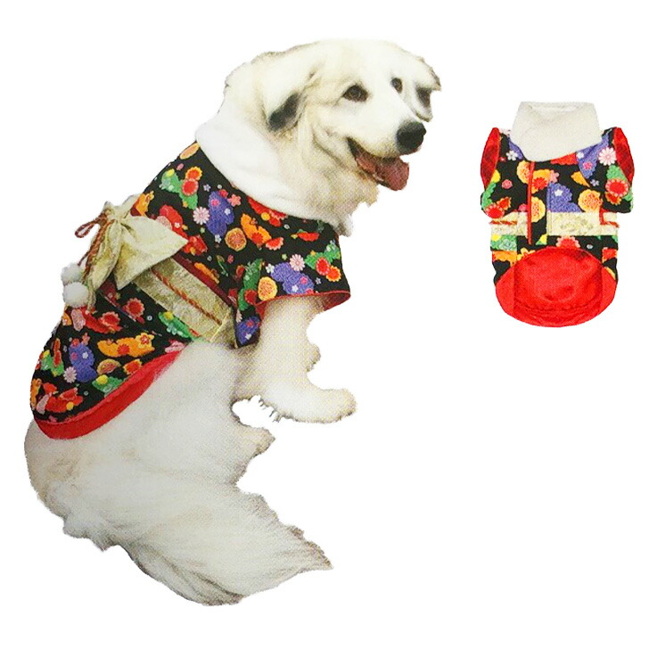 楽天市場】犬服 晴れ着 爛漫 ブラック 1号 2号2号ロング 3号 3号ロング