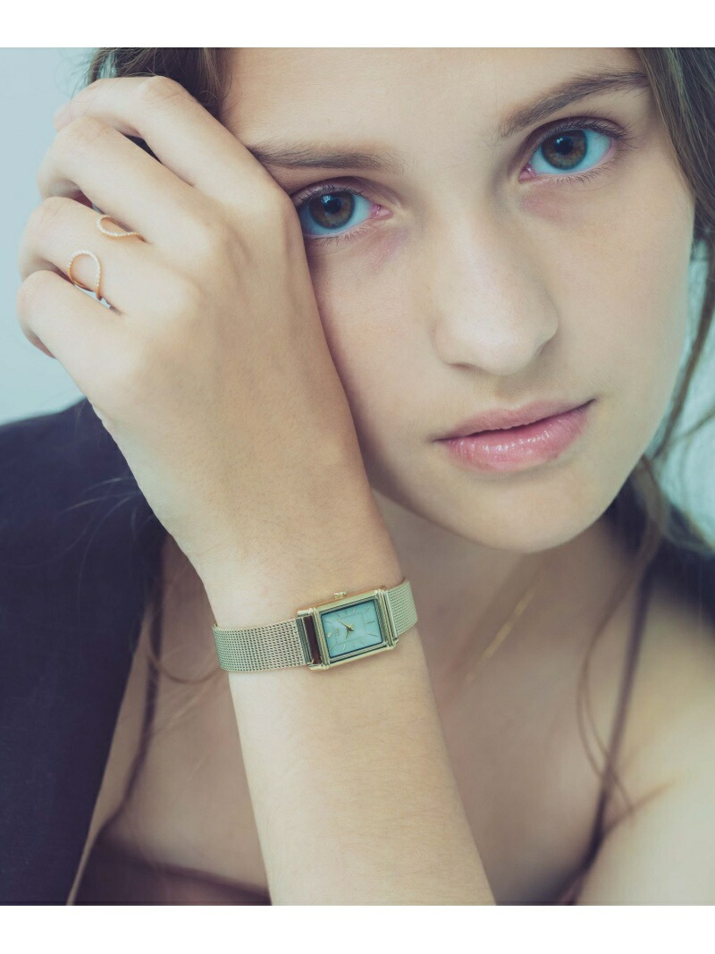 楽天市場】ソーラーウォッチ スクエア メッシュベルト ete エテ