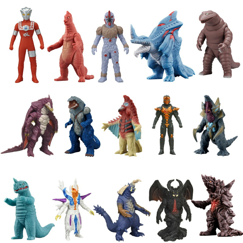 ウルトラマン 怪獣ソフビ ジャンクセット19体 ウルトラマンシリーズ