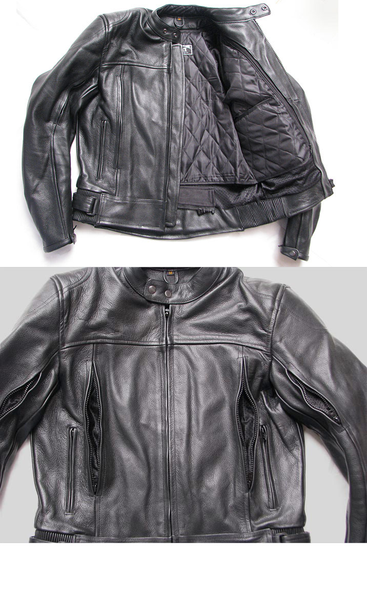 楽天市場】J03 本革 カウハイドレザージャケット【牛革】【送料無料