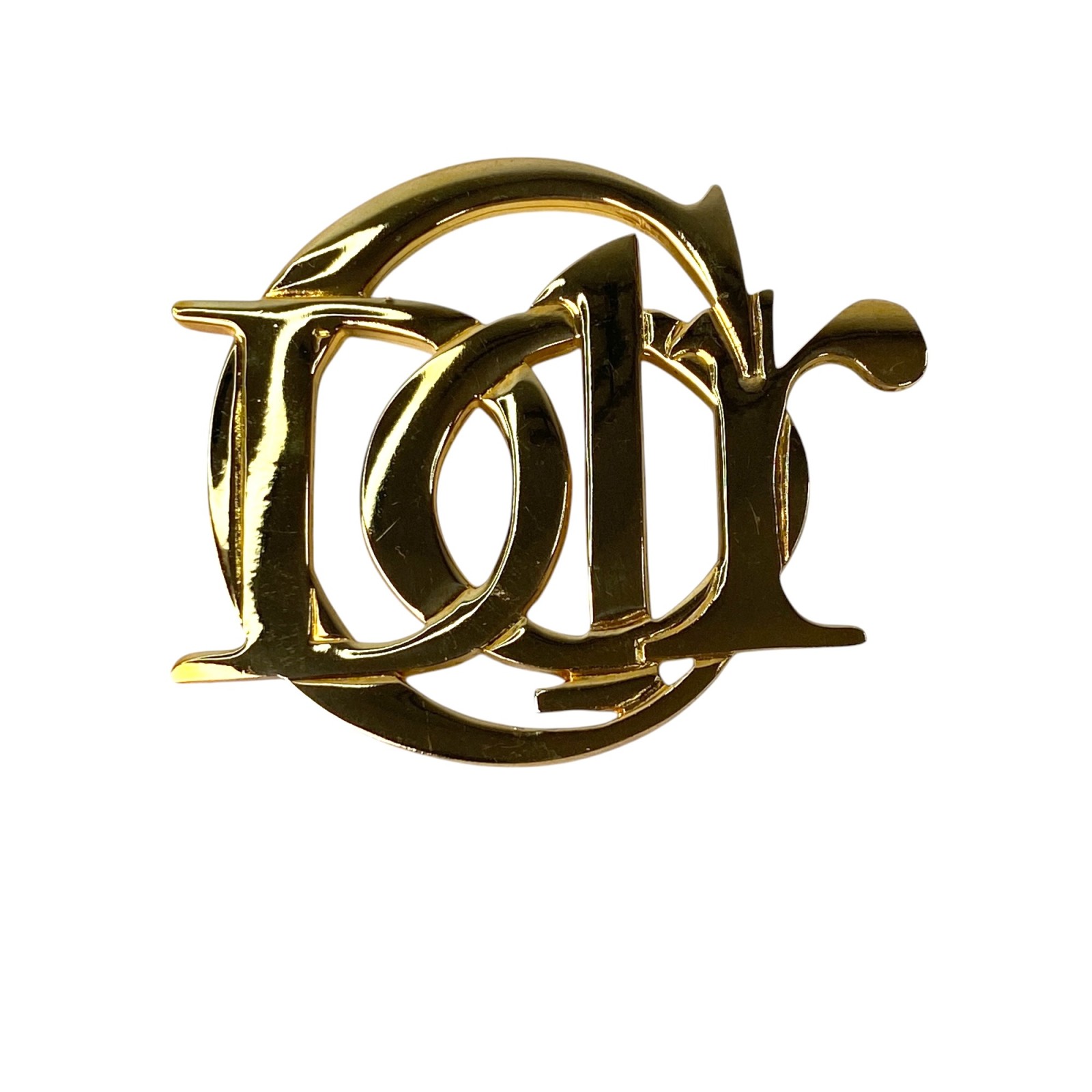 2006 極美品✨Dior ブローチ CD ロゴ 希少 刻印 【公式通販】