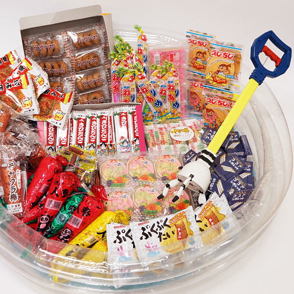 楽天市場】昔懐かしい本格駄菓子のUFOキャッチャーつかみどり (360個
