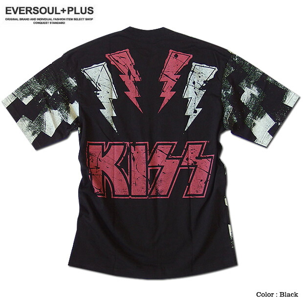 KISS Tシャツ Lサイズ PYRAMID製 KISS Tシャツ Lサイズ PYRAMID製