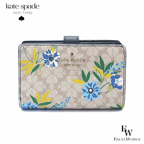 楽天市場】ケイトスペード 財布 二つ折り 花柄の通販