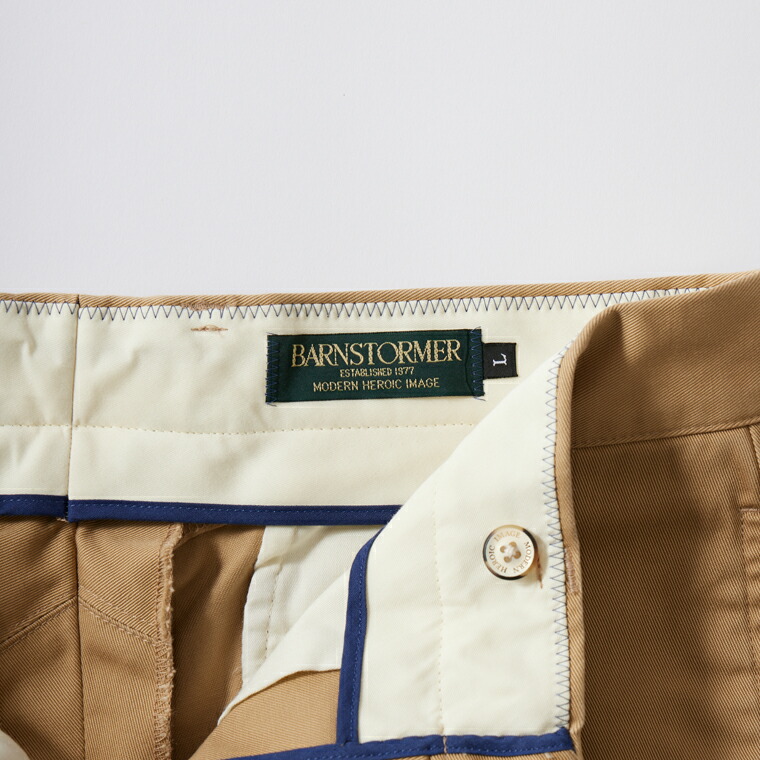 楽天市場】BARNSTORMER (バーンストーマー) NO PLEATS DRESS CHINO
