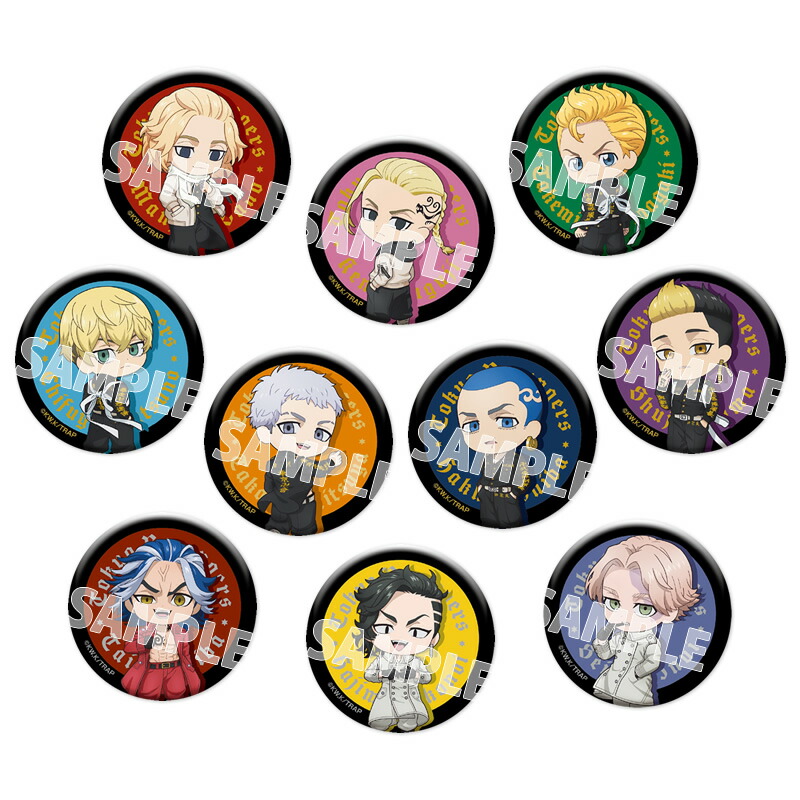 楽天市場】東京リベンジャーズ メタリック 缶バッジ | 東リベ マイキー