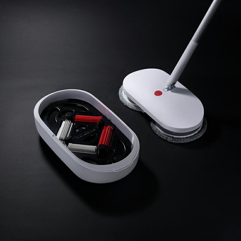 楽天市場】【送料無料】 CLEANHOME 電動モップ 自動洗浄機能 回転