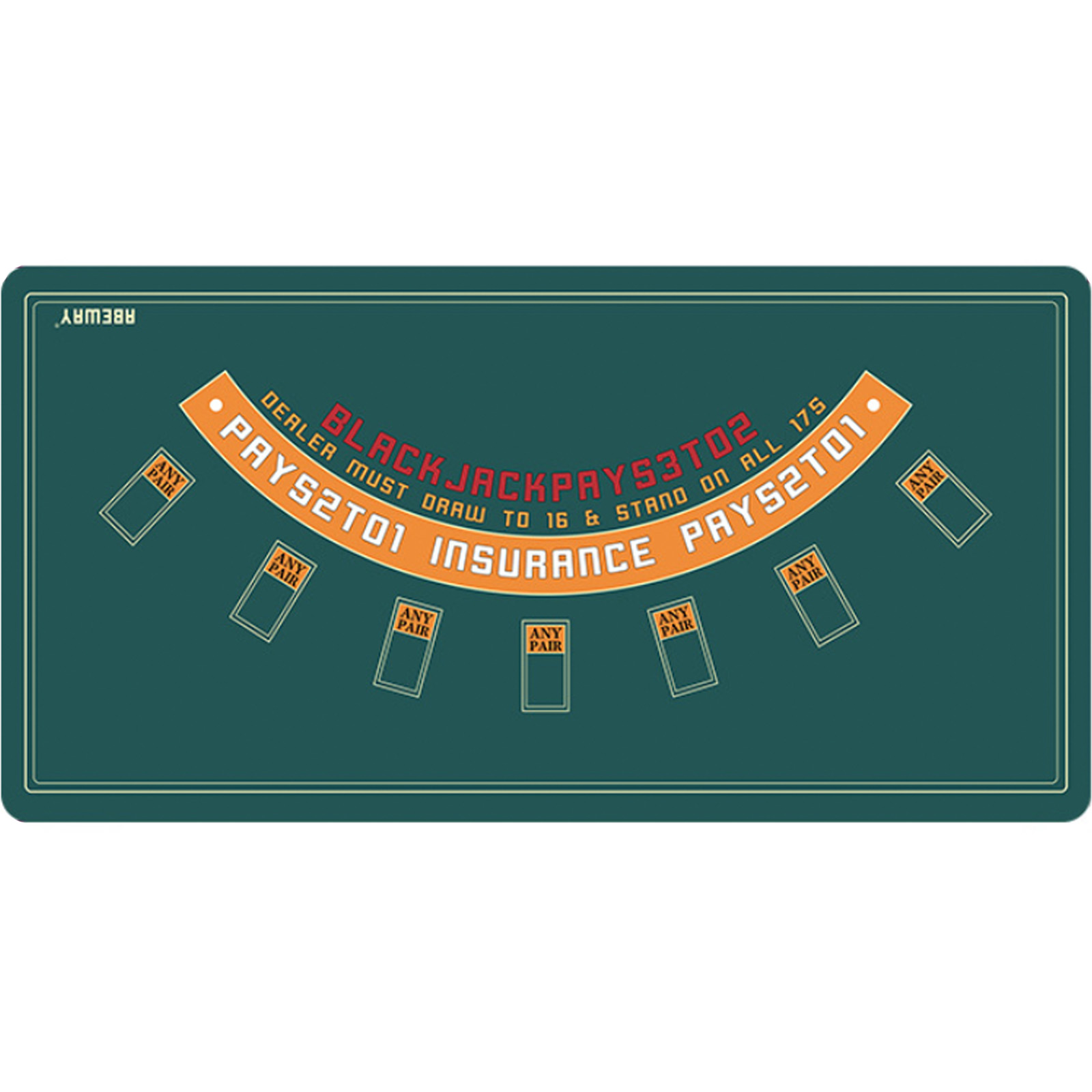 ブラックジャック トランプとゲームマット付 ブラックジャック