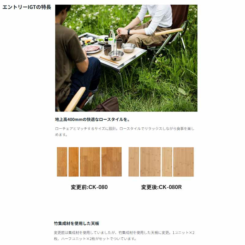 楽天市場】スノーピーク エントリーIGT テーブル キッチンテーブル