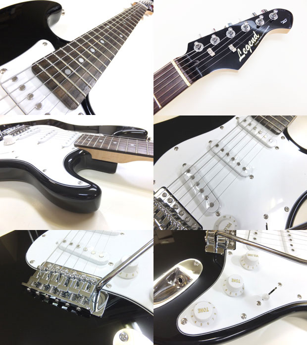 楽天市場】エレキギター 初心者セット Legend レジェンド LST-Z/BKBK